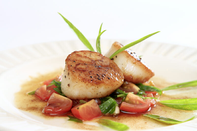 Fruge Seafood's dry scallops